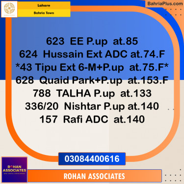 Residential Plot for Sale in Sector D - EE Block -  Bahria Town, Lahore - (BP-159488)