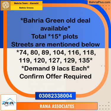 75 Sq. Yards Residential Plot for Sale in Bahria Greens -  Bahria Town, Karachi - (BP-160197)