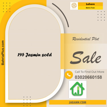 Residential Plot for Sale in Sector C - Jasmine Block -  Bahria Town, Lahore - (BP-161329)