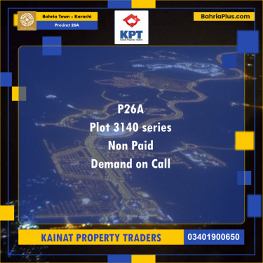 125 Sq. Yards Residential Plot for Sale in Precinct 26A -  Bahria Town, Karachi - (BP-162398)