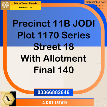 Residential Plot for Sale in Precinct 11-B -  Bahria Town, Karachi - (BP-163300)