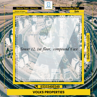 Residential Plot for Sale in Precinct 19 Towers -  Bahria Town, Karachi - (BP-164816)