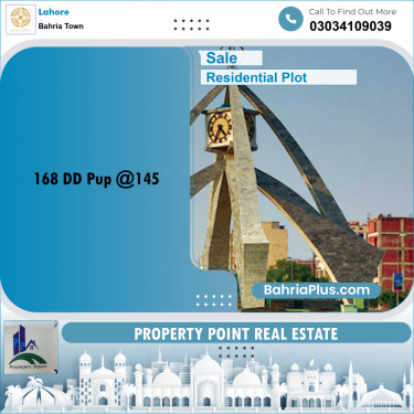 Residential Plot for Sale in Sector D - DD Block -  Bahria Town, Lahore - (BP-164990)