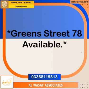 75 Sq. Yards Residential Plot for Sale in Bahria Greens -  Bahria Town, Karachi - (BP-164993)