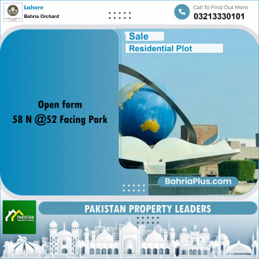 Residential Plot for Sale in Phase 2 - N Block -  Bahria Orchard, Lahore - (BP-165453)