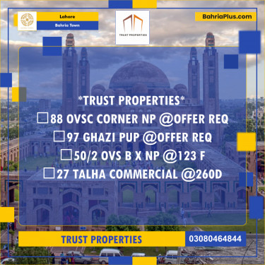 Residential Plot for Sale in Overseas C -  Bahria Town, Lahore - (BP-165525)