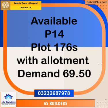 125 Sq. Yards Residential Plot for Sale in Precinct 14 -  Bahria Town, Karachi - (BP-166241)
