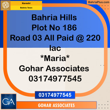 Residential Plot for Sale in Precinct 9 - Bahria Hills -  Bahria Town, Karachi - (BP-166297)