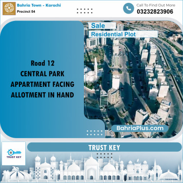 Residential Plot for Sale in Precinct 54 -  Bahria Town, Karachi - (BP-166312)