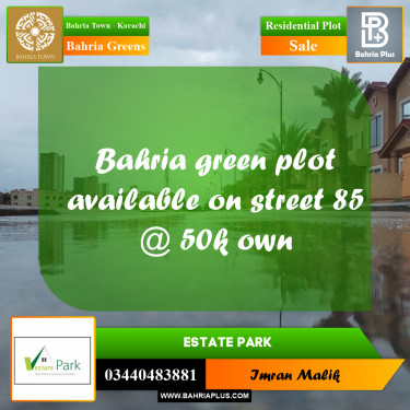 75 Sq. Yards Residential Plot for Sale in Bahria Greens -  Bahria Town, Karachi - (BP-166663)