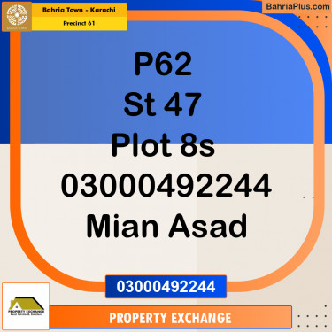 125 Sq. Yards Residential Plot for Sale in Precinct 61 -  Bahria Town, Karachi - (BP-167206)