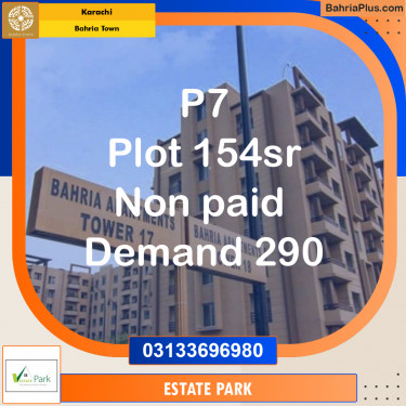 1000 Sq. Yards Residential Plot for Sale in Precinct 7 -  Bahria Town, Karachi - (BP-167471)