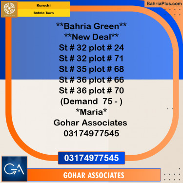 75 Sq. Yards Residential Plot for Sale in Bahria Greens -  Bahria Town, Karachi - (BP-167840)