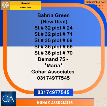 75 Sq. Yards Residential Plot for Sale in Bahria Greens -  Bahria Town, Karachi - (BP-168084)