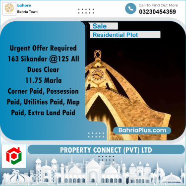 Residential Plot for Sale in Sector F - Sikander Block -  Bahria Town, Lahore - (BP-168191)