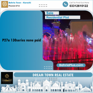 500 Sq. Yards Residential Plot for Sale in Precinct 27-A -  Bahria Town, Karachi - (BP-168236)