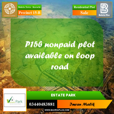125 Sq. Yards Residential Plot for Sale in Precinct 15-B -  Bahria Town, Karachi - (BP-168502)