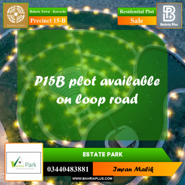 125 Sq. Yards Residential Plot for Sale in Precinct 15-B -  Bahria Town, Karachi - (BP-168875)