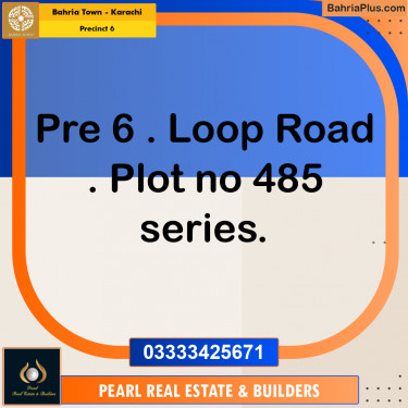 250 Sq. Yards Residential Plot for Sale in Precinct 6 -  Bahria Town, Karachi - (BP-169758)