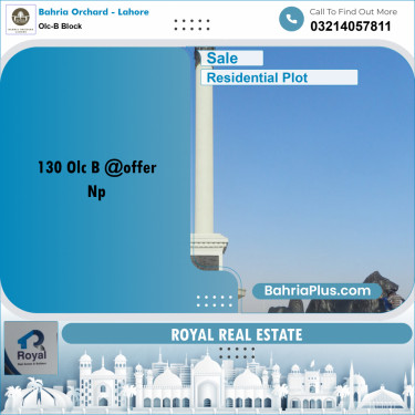 Residential Plot for Sale in OLC-B Block -  Bahria Orchard, Lahore - (BP-170385)