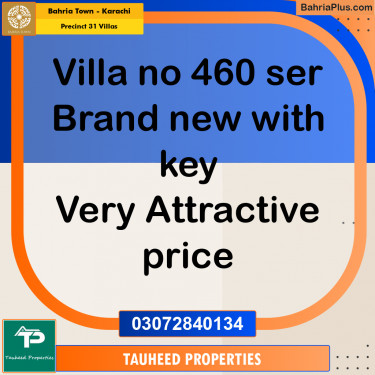 Residential Plot for Sale in Precinct 31 Villas -  Bahria Town, Karachi - (BP-170519)