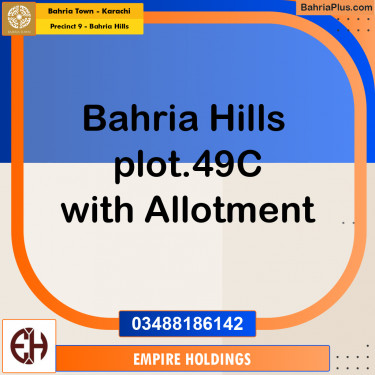 Residential Plot for Sale in Precinct 9 - Bahria Hills -  Bahria Town, Karachi - (BP-171315)