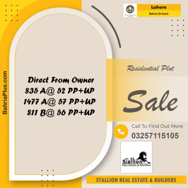 Residential Plot for Sale in OLC-A Block -  Bahria Orchard, Lahore - (BP-171472)