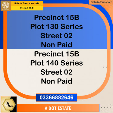 125 Sq. Yards Residential Plot for Sale in Precinct 15-B -  Bahria Town, Karachi - (BP-171492)