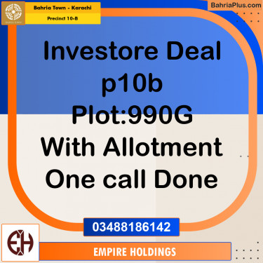 125 Sq. Yards Residential Plot for Sale in Precinct 10-B -  Bahria Town, Karachi - (BP-171695)