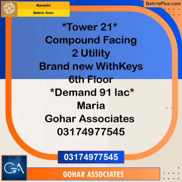 Residential Plot for Sale in Precinct 19 Towers -  Bahria Town, Karachi - (BP-172325)