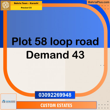 125 Sq. Yards Residential Plot for Sale in Precinct 25 -  Bahria Town, Karachi - (BP-172388)