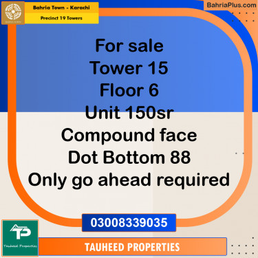 Residential Plot for Sale in Precinct 19 Towers -  Bahria Town, Karachi - (BP-172472)