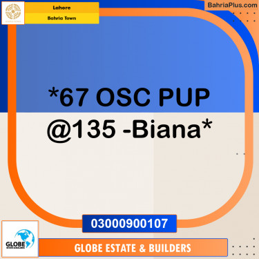 Residential Plot for Sale in Overseas C -  Bahria Town, Lahore - (BP-172473)