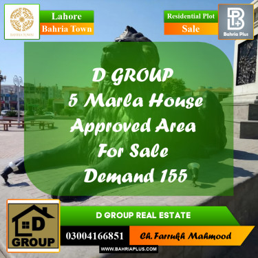 Residential Plot for Sale in Bahria Town, Lahore - (BP-172606)