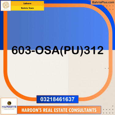 Residential Plot for Sale in Overseas A -  Bahria Town, Lahore - (BP-172844)