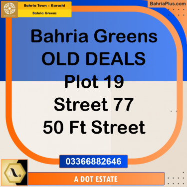 75 Sq. Yards Residential Plot for Sale in Bahria Greens -  Bahria Town, Karachi - (BP-173009)