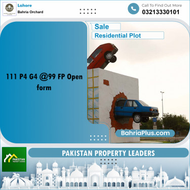 Residential Plot for Sale in Phase 4 - G4 Block -  Bahria Orchard, Lahore - (BP-173238)