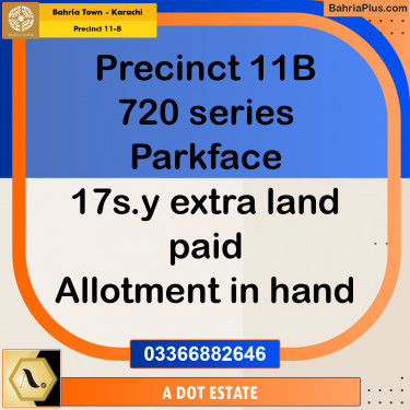 Residential Plot for Sale in Precinct 11-B -  Bahria Town, Karachi - (BP-173487)
