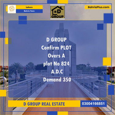 Residential Plot for Sale in Overseas A -  Bahria Town, Lahore - (BP-173911)