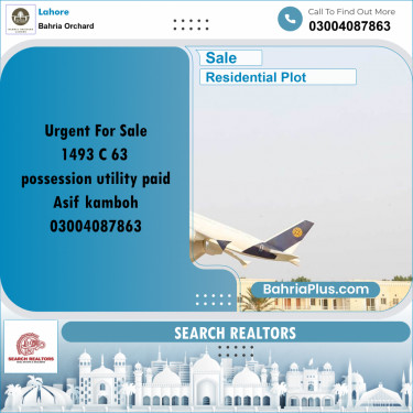 Residential Plot for Sale in Phase 2 - C Block -  Bahria Orchard, Lahore - (BP-175624)