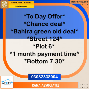 75 Sq. Yards Residential Plot for Sale in Bahria Greens -  Bahria Town, Karachi - (BP-175709)