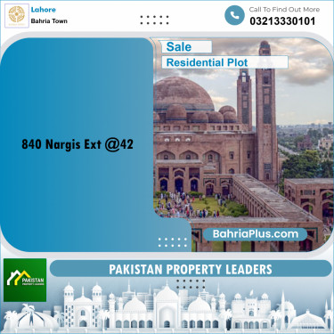 Residential Plot for Sale in Sector C - Nargis/Hussain Ext. -  Bahria Town, Lahore - (BP-175832)