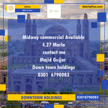 Residential Plot for Sale in Bahria Town, Lahore - (BP-175992)