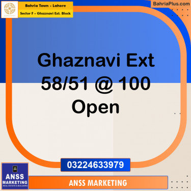 Residential Plot for Sale in Sector F - Ghaznavi Ext. Block -  Bahria Town, Lahore - (BP-176200)