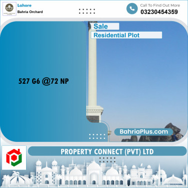 Residential Plot for Sale in Phase 4 - G6 Block -  Bahria Orchard, Lahore - (BP-176486)