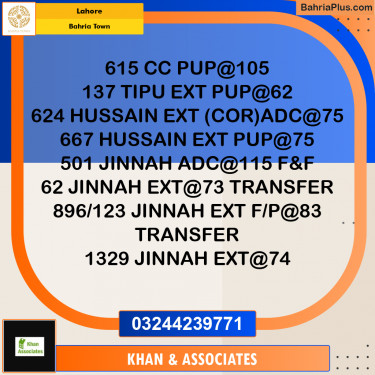 Residential Plot for Sale in Sector D - CC Block -  Bahria Town, Lahore - (BP-176721)