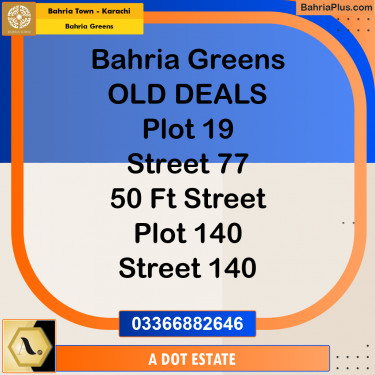 75 Sq. Yards Residential Plot for Sale in Bahria Greens -  Bahria Town, Karachi - (BP-177448)