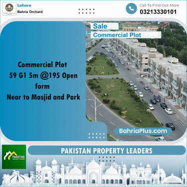Commercial Plot for Sale in Bahria Orchard, Lahore - (BP-177744)