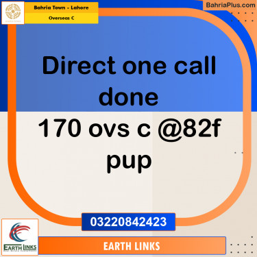 Residential Plot for Sale in Overseas C -  Bahria Town, Lahore - (BP-178267)