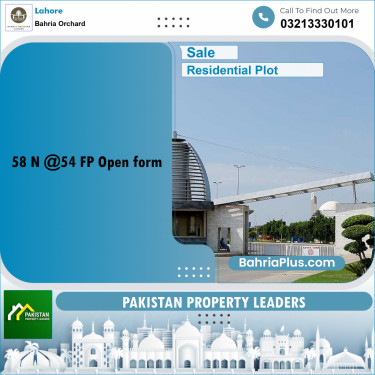 Residential Plot for Sale in Phase 2 - N Block -  Bahria Orchard, Lahore - (BP-178664)